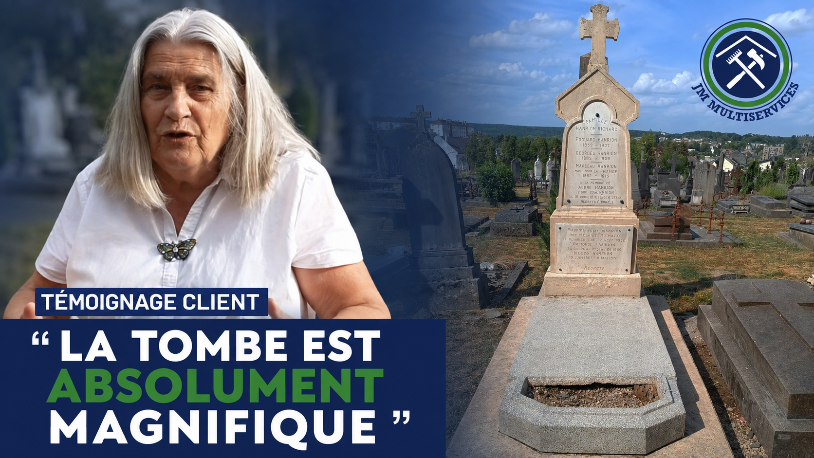 Nettoyage et entretien de sépultures
