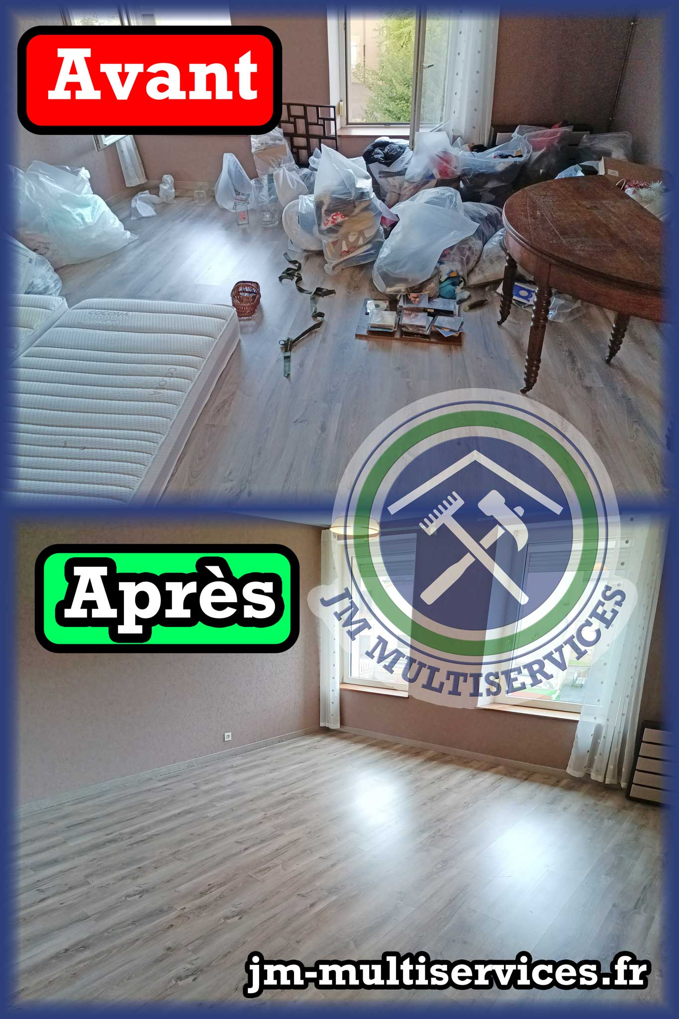 Débarras d'une maison après décès