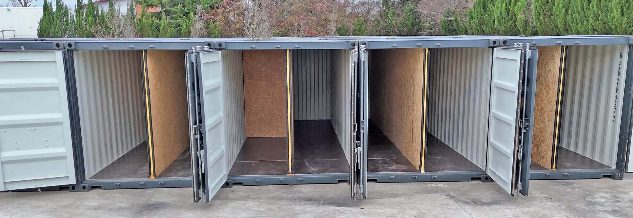 Cloisonnement mixte 7&7m² et 3&11M²